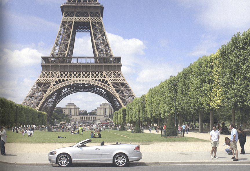 PHOTOGRAPHS FROM AN OPEN CAR