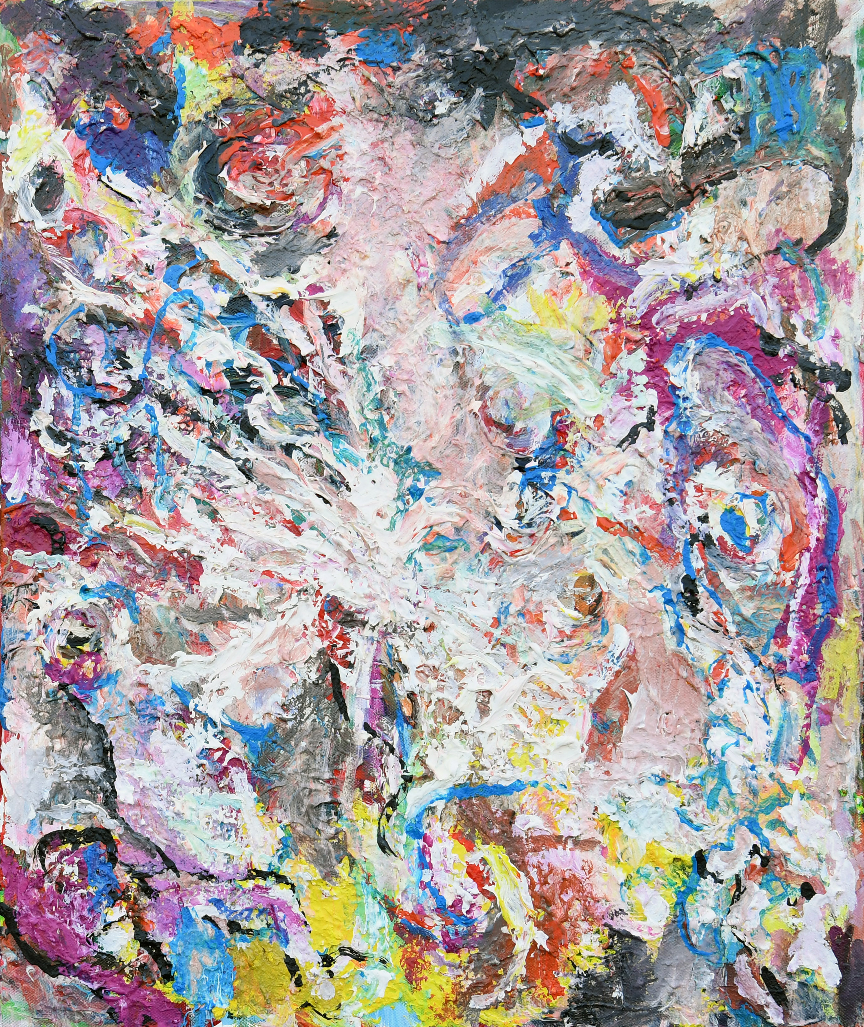 GESPANNEN DOEK, 50X60 CM (STAAND) "MULTICOLOUR"
