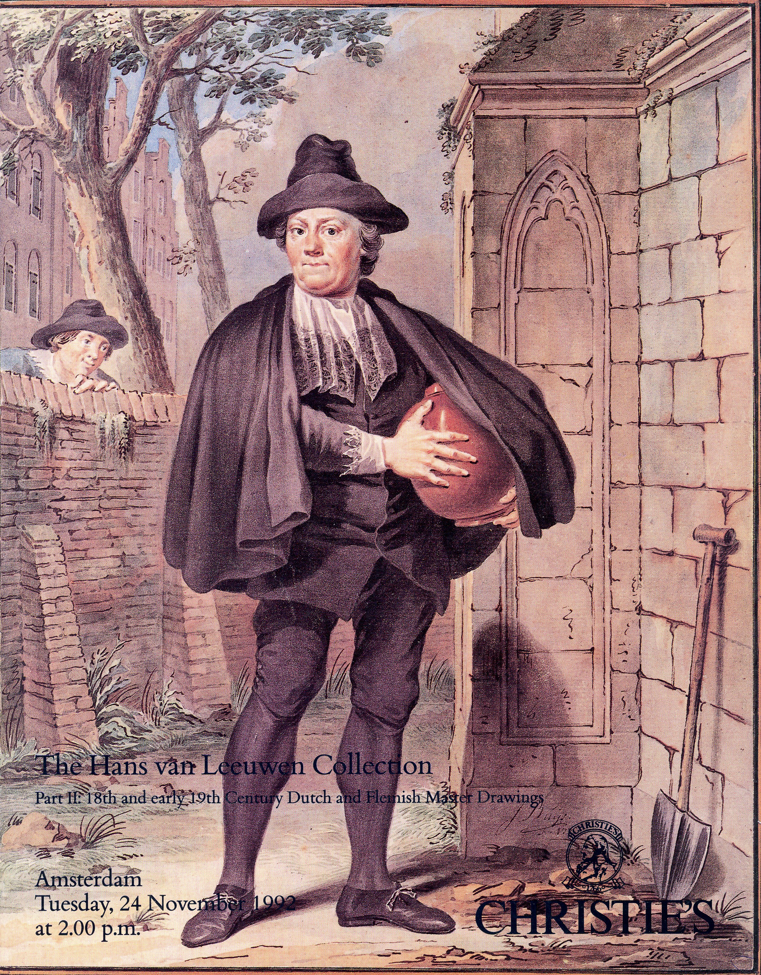 De veilingcatalogus "The Hans van Leeuwen Collection - Part II: 18th & early 19th Century Dutch and Flemish Master Drawings" 