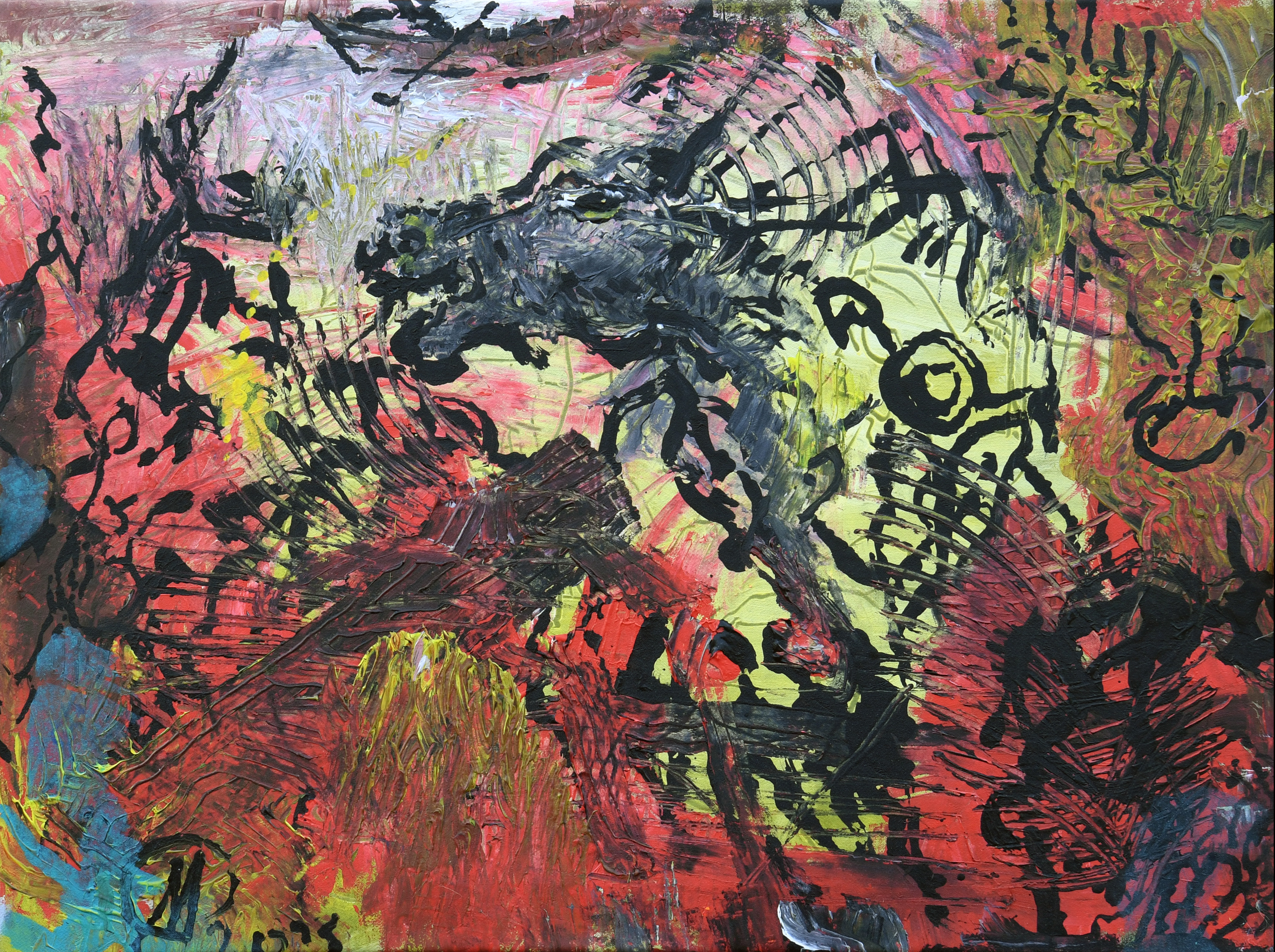 PEULEN "HORSE POWER" 60x80 CM( LIGGEND)