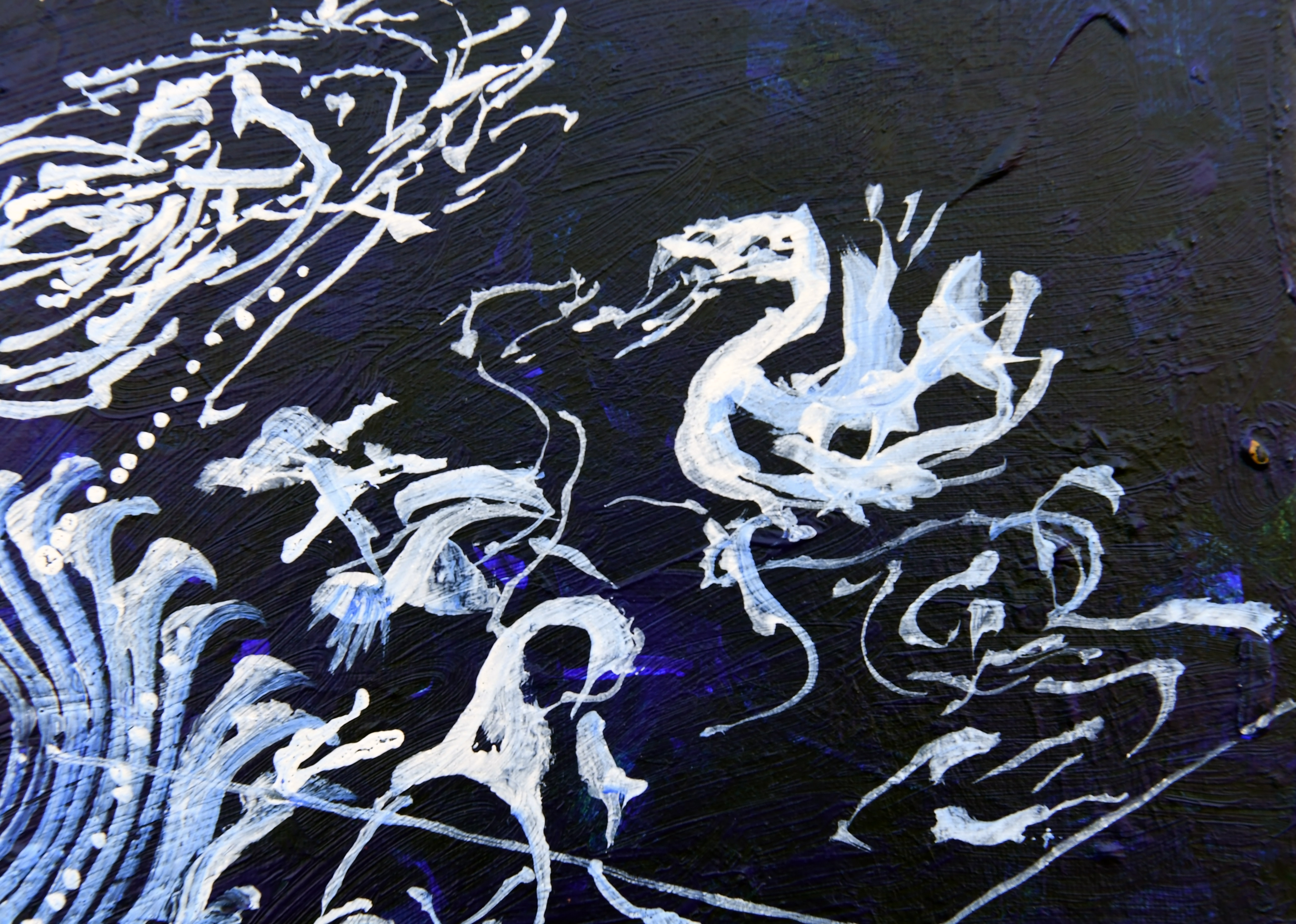 GESPANNEN DOEK, 50X70 CM ( LIGGEND ) "WAARLICHT"  