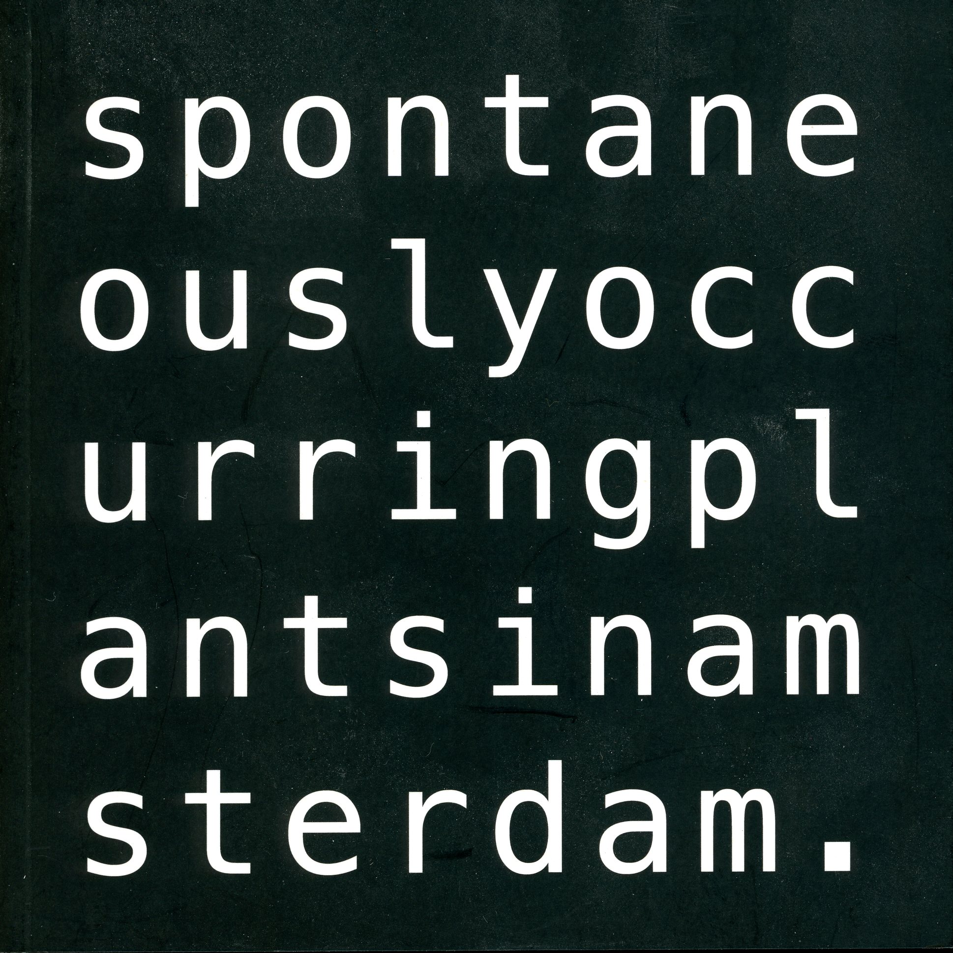 Spontaneously occurring plants in Amsterdam