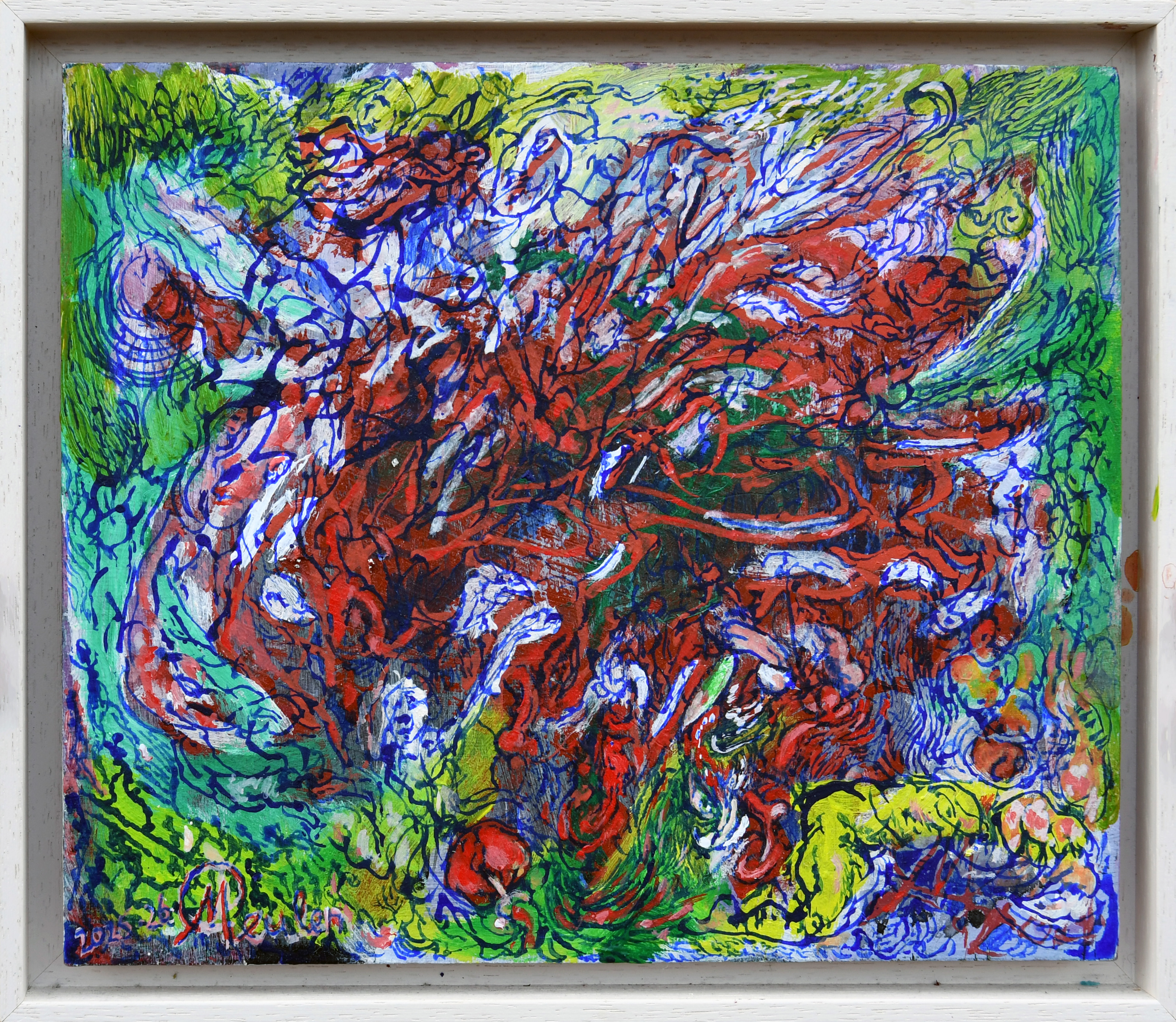 PEULEN "PIOENROOS" 26,5x22,5 CM (LIGGEND)
